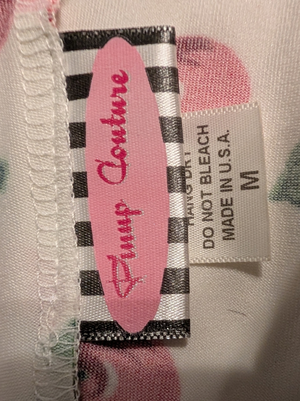 Pinup Couture White Cherry-Print Midi Dress - Picture 4 of 5